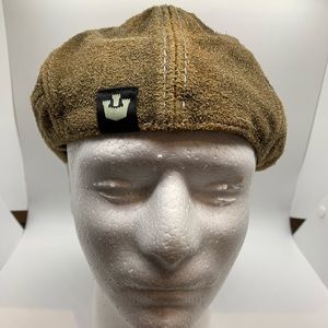 Goorin Bros Distressed Leather Flat Cap!!!